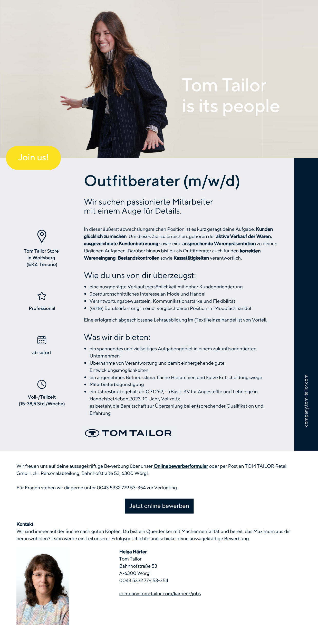 Tom Tailor Outfitberater
