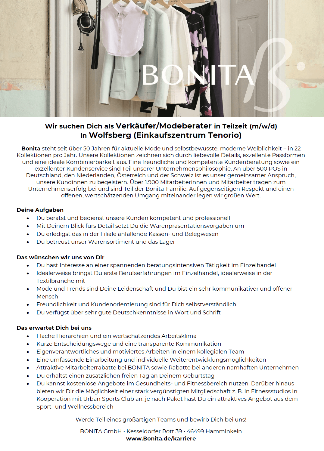 Bonita Verkäufer